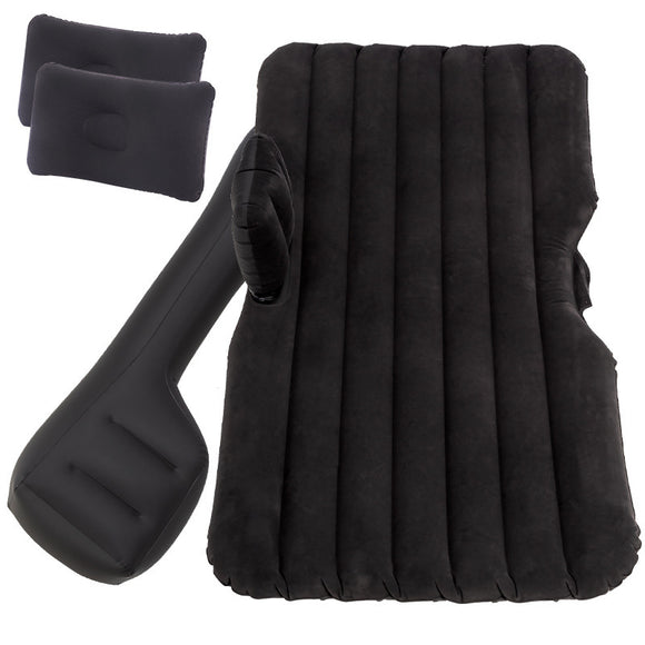Colchón Inflable para Auto - Cama de Viaje Trasera con Protección Acolchada