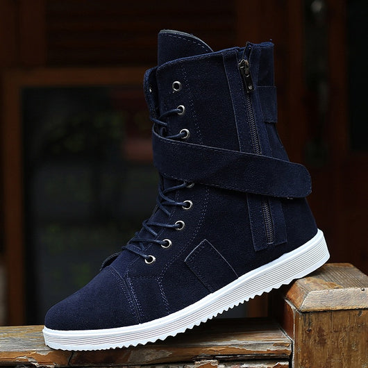 Botas Martin Casuales Altas para Hombre con Forro de Algodón - Image 13