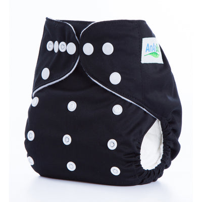 Pants Pañal Impermeable de Color Liso para Bebé - Image 42