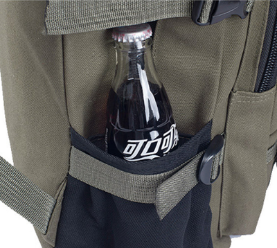 Mochila de Lona para Hombre - Bolsa Escolar Resistente - Image 13