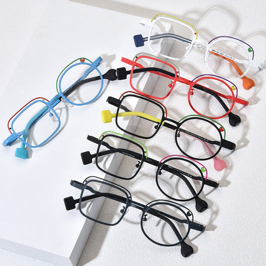 Gafas para Miopía de Titanio Ultraligero con Cristales de Color