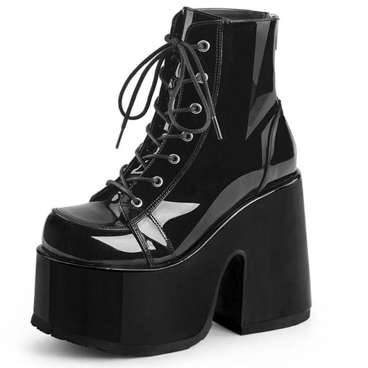 Botas Platform Gothic de Talla Grande para Mujer - Estilo Alternativo - Image 2