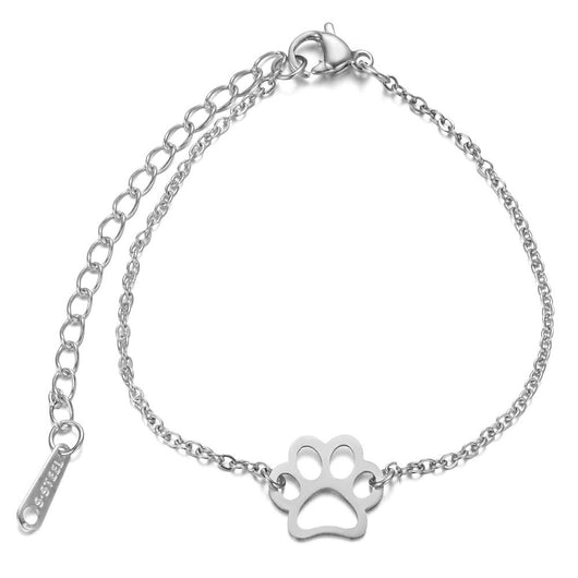 Pulsera de Acero Inoxidable con Patita de Perro - Image 8