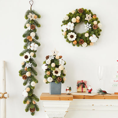 Corona Navideña con Bastones de Caramelo y Decoraciones Festivas - Image 19