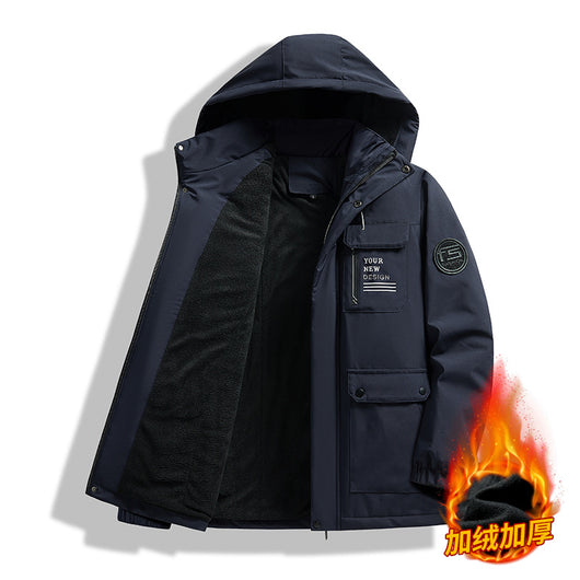 Chaqueta Acolchada Gruesa de Invierno para Hombre - Image 5