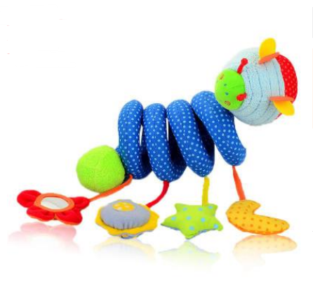 Juguetes Colgantes Suaves para Bebé - Sonajeros de Peluche para Cuna y Carrito - Image 11