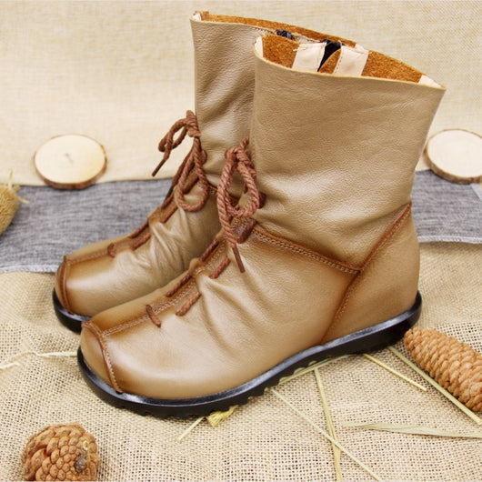 Botas para Mujer con Tacón Grueso y Suela Suave - Image 3