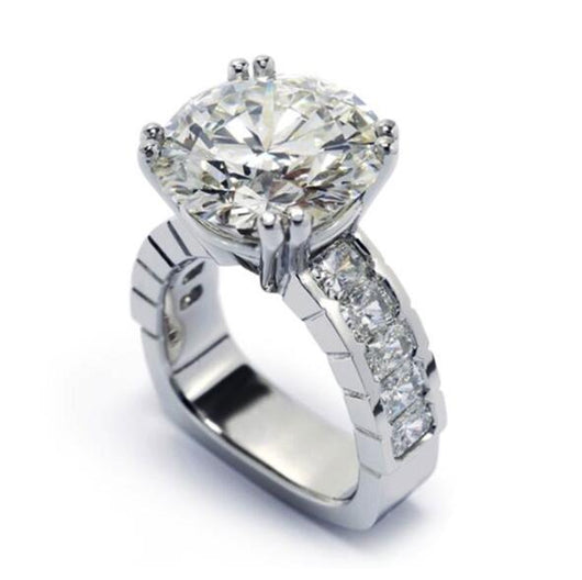 Anillo de Diamante Zirconio Octava Dramática