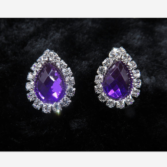 Conjunto de Collar y Aretes de Diamantes Elegante
