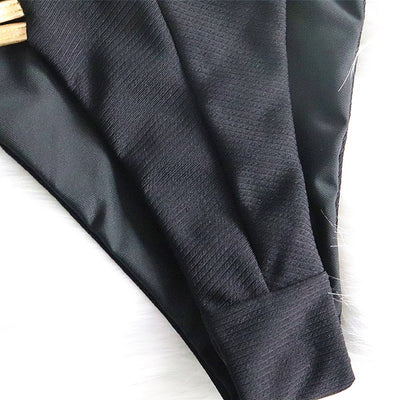 Bikini Strapless con Detalles Dorados - Image 25