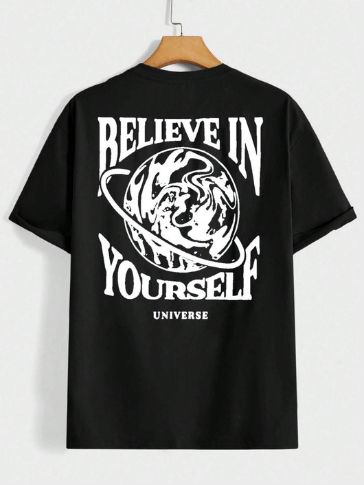 Playera Crée en Ti Mismo Universo - Diseño Divertido para Hombre - Image 4