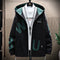 Chamarra Deportiva con Capucha Cropped de Forro Polar para Hombre