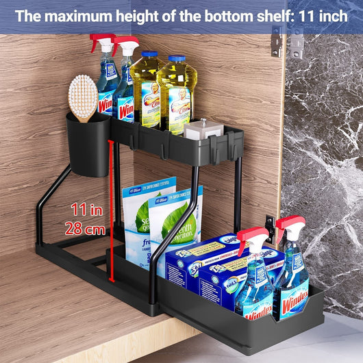 Estante Extraíble para Mesa con Almacenamiento Fácil de Desmontar y Limpiar - Image 8