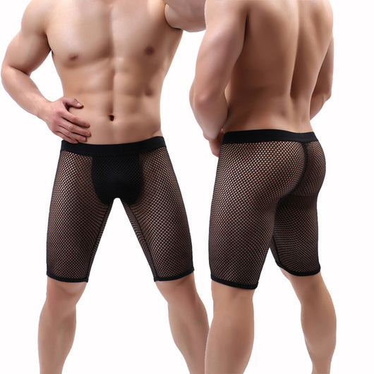 Bóxer Deportivo de Malla Reforzada Anti-fricción para Hombre - Image 11