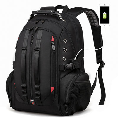 Mochila Escolar de Gran Capacidad Impermeable con Puerto de Carga y Compartimento para Auriculares - Image 3