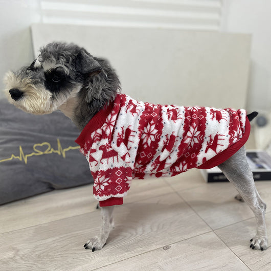 Suéter Navideño Acolchado para Perros - Abrigo Cálido de Invierno - Image 5