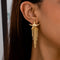 Aretes Estrellas de Mar con Borlas - Estilo Playero Bohemio