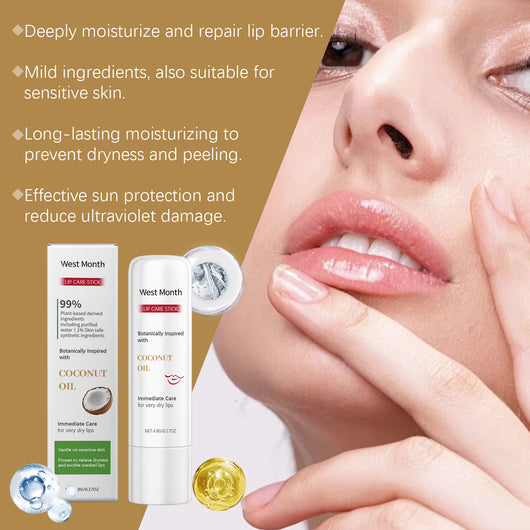 Bálsamo Labial Hidratante con Aceite de Coco y Manteca de Karité - Image 4