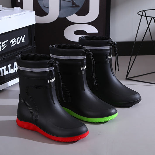 Botas Impermeables de Trabajo para Hombre - Antideslizantes y Resistentes - Image 18