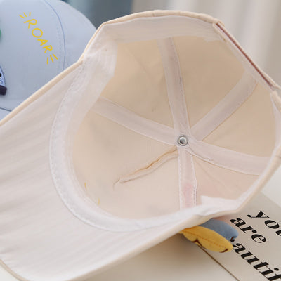 Gorra de Béisbol Infantil Estilo Coreano con Bordado de Dinosaurio y Auto - Image 13