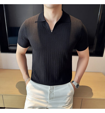 Camiseta Polo Ligera de Manga Corta para Hombre - Image 27