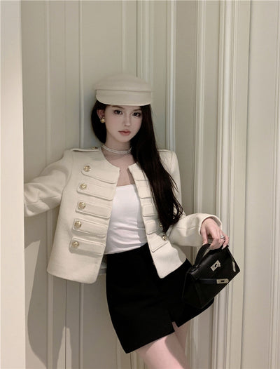 Chaqueta Versátil Corta para Mujer Petite - Primavera Temprana - Image 20