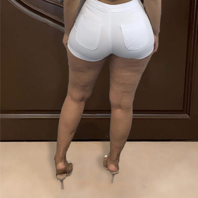 Pantalones Cortos y Capris de Alto Estiramiento para Mujer - Image 3