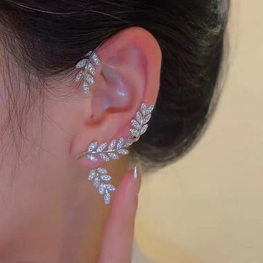 Aretes de Diamante Brillante con Clip Mariposa 2 en 1 - Image 52