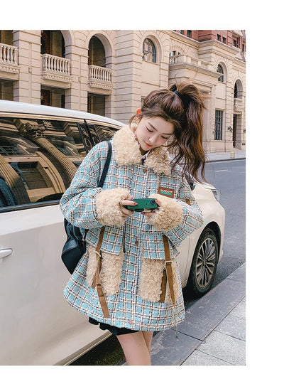 Abrigo de Invierno para Mujer en Lana de Cordero - Image 10
