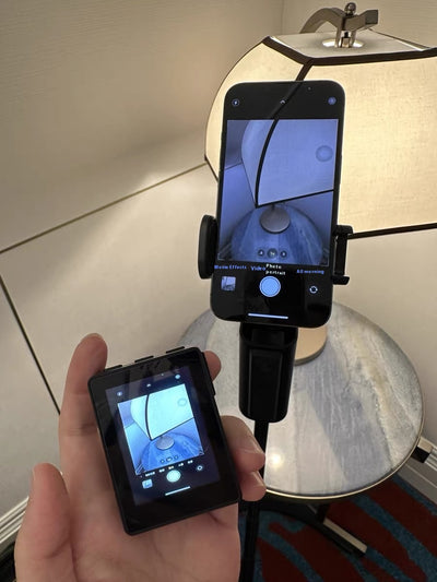 Espejo Proyector para Selfies - Pantalla Trasera para Fotografía Simultánea - Image 10