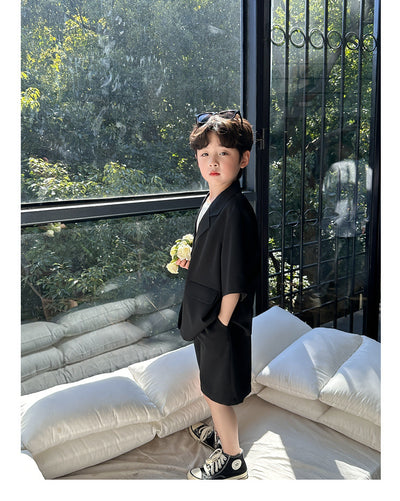 Traje Casual de Manga Corta para Niños - Image 12