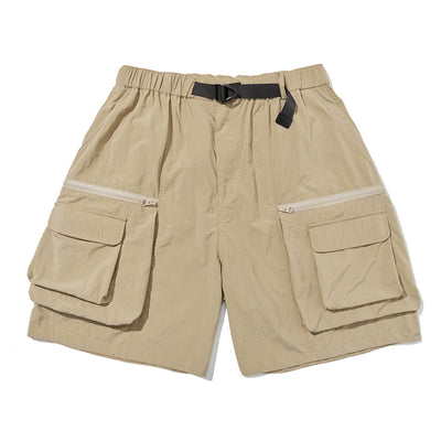 Pantalones Cortos Funcionales Retro para Hombre - Estilo Casual Workwear - Image 5