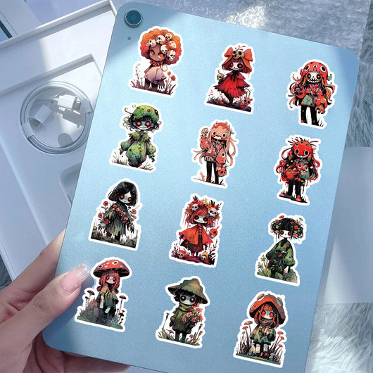 Funda para Celular Zombie Horror con Stickers Impermeables Diseño Thriller - Image 8