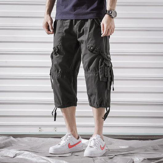 Pantalones Casuales Multi-bolsillos para Playa - Image 13