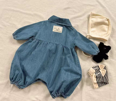 Jumpsuit Infantil con Solapa - Diseño Clásico para Niños y Niñas - Image 12