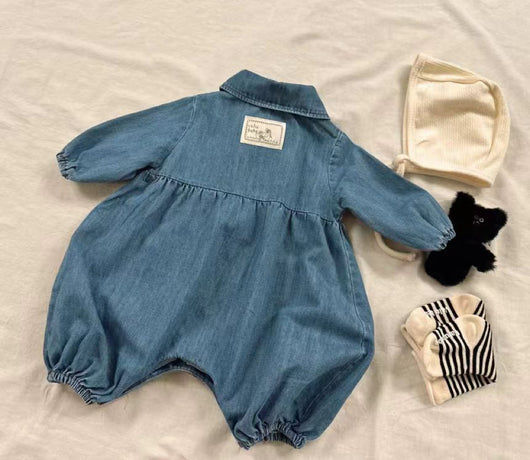 Jumpsuit Infantil con Solapa - Diseño Clásico para Niños y Niñas - Image 12