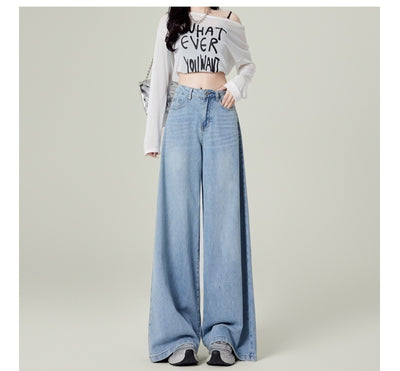 Jeans Retro Azul Profundo Pierna Ancha - Image 12