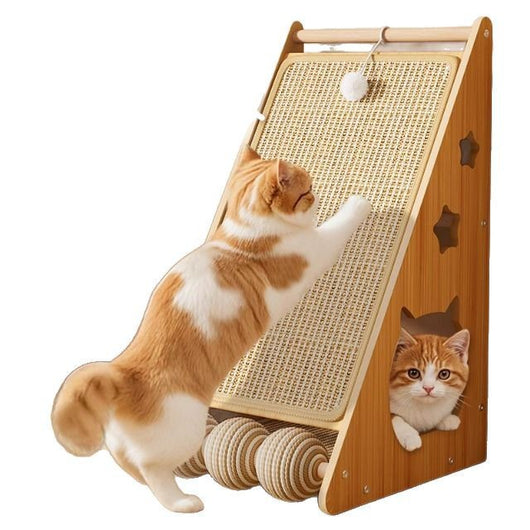 Rascador Vertical Antidesgarros para Gatos - Adhesivo de Pared - Image 5