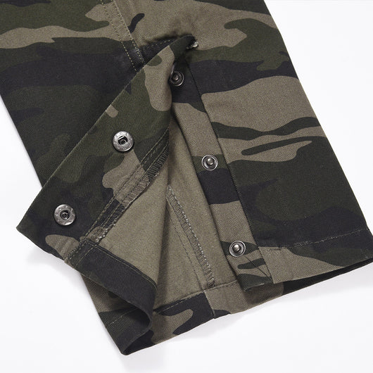 Pantalones Cargo Tácticos Camuflaje Multi-bolsillos para Hombre - Image 5
