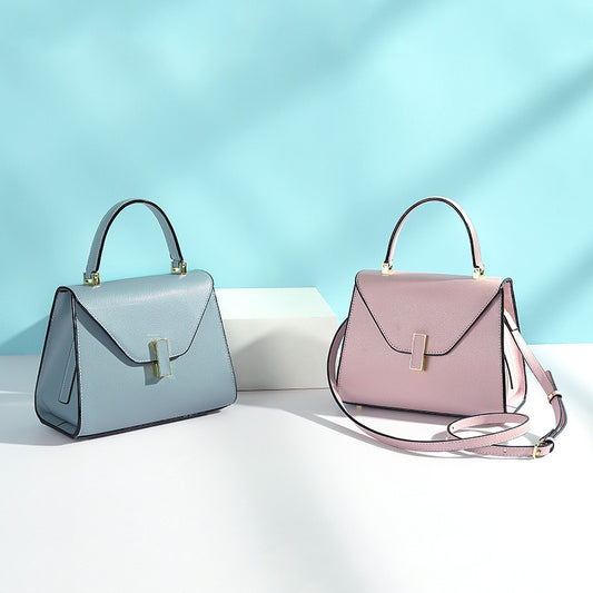 Bolso de Cuero Pequeño para Mujer - Piel de Vaca Genuina