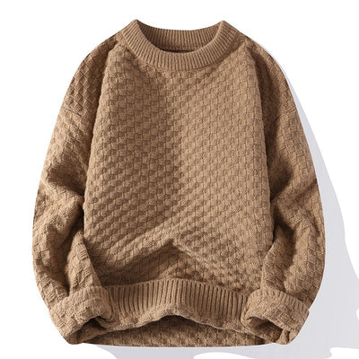 Suéter Cuello Redondo para Hombre - Otoño e Invierno - Image 4