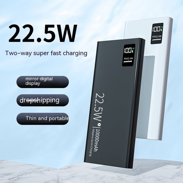 Batería Portátil de Gran Capacidad con Carga Bidireccional Ultra Rápida