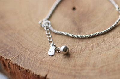 Pulsera Colgante Calada en Plata 925 con Diseño de Campana - Image 8
