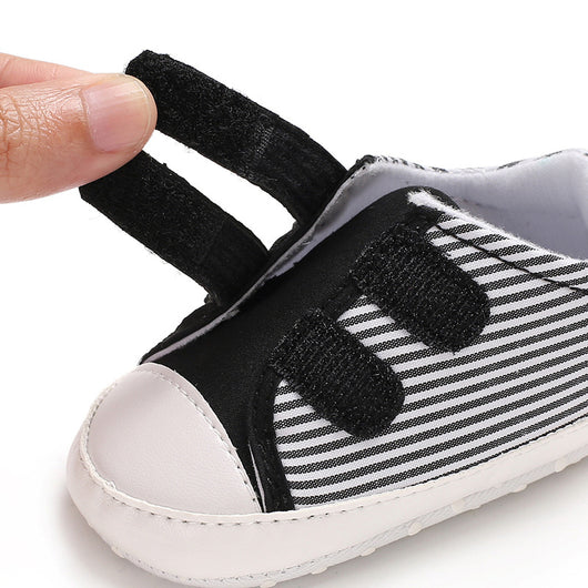 Zapatos Casuales Antideslizantes con Rayas y Velcro - Image 20