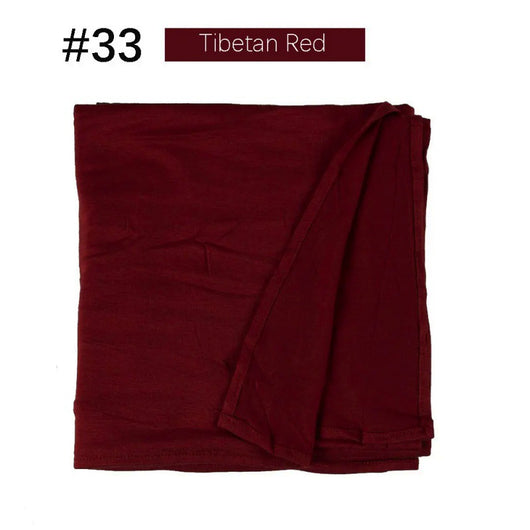 Bufanda de Jersey de Algodón Mercerizado con Puntas Cerradas - Image 38