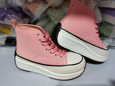 Zapatillas Plataforma Mujer Caña Alta Casual Otoño - Image 7