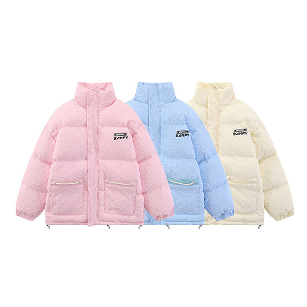 Abrigo Bread de Cuello Alto para Pareja - Otoño e Invierno