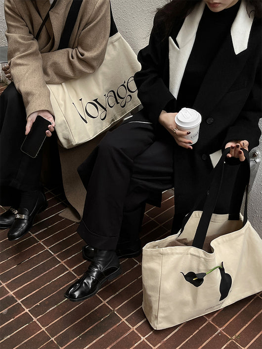 Bolsa de Lona para Mujer - Mensajero de Hombro - Image 9