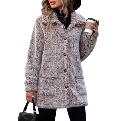 Chaqueta Acolchada de Algodón Suelta y Cómoda para Mujer - Image 5