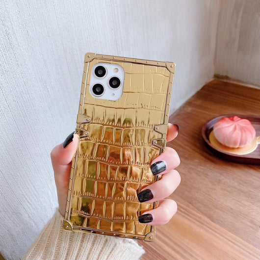 Funda Cuadrada de Cuero para Celular Resistente a Golpes - Image 12